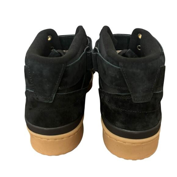 Adidas Forum Mid Adventure Pack Black/Gum Sneakers Size 10.5 - Picture 4 of 11
